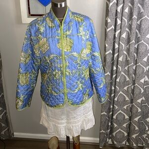 Silk Land quilted jacket